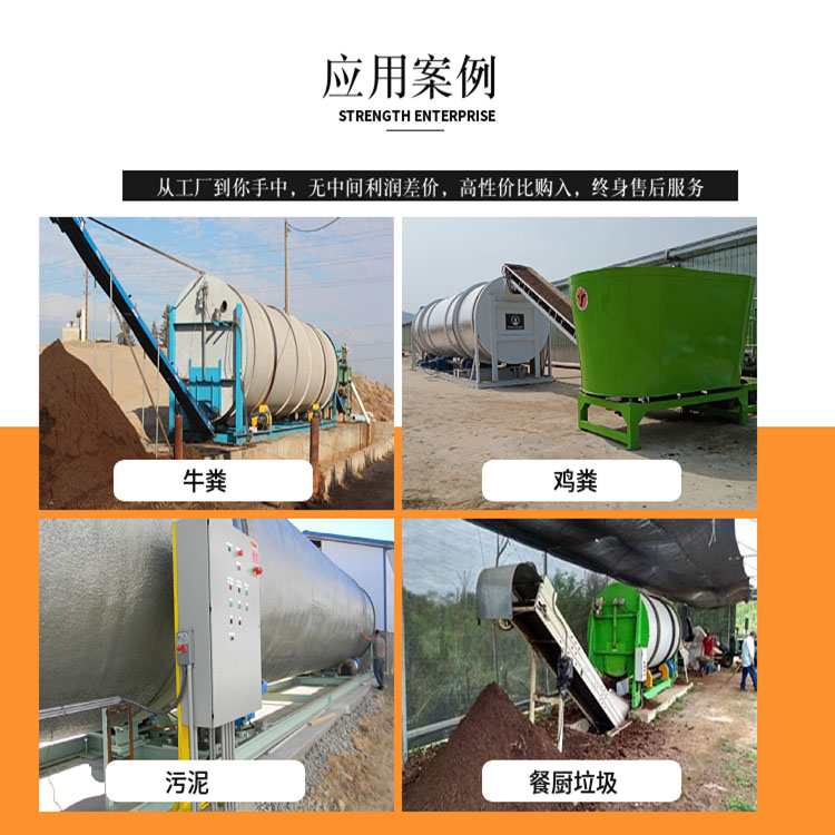 小型发酵有机肥设备应用案例
